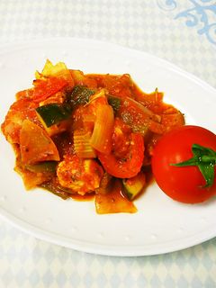 簡単、トマト&野菜たっぷり、ラタトゥイユ-レシピのメイン写真