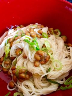 納豆そーめん-レシピのメイン写真