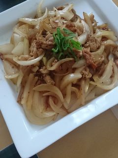 新玉ねぎと豚肉の中華炒め☆-レシピのメイン写真
