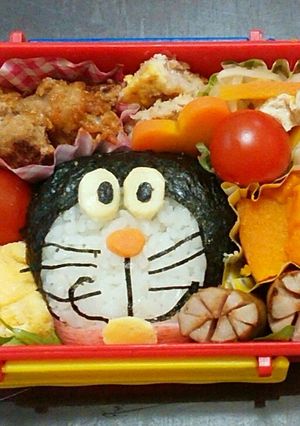 ドラえもん弁当！(記録用)-レシピのメイン写真