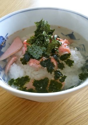 簡単5分ご飯♡鮭茶漬け-レシピのメイン写真