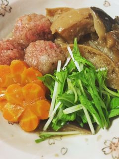 もちもち蓮団子の煮物-レシピのメイン写真