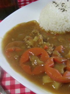 あまりニンジンでかわいいカレー♪-レシピのメイン写真