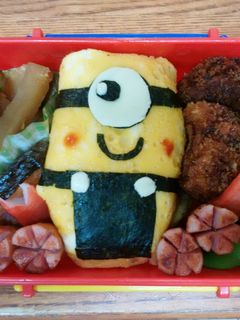 ミニオンのお弁当!(記録用)-レシピのメイン写真