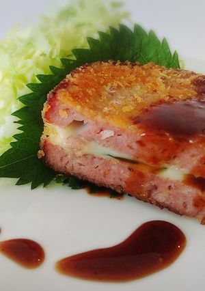 大葉チーズのミートローフカツ-レシピのメイン写真