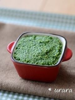春菊のジェノベーゼ風-レシピのメイン写真