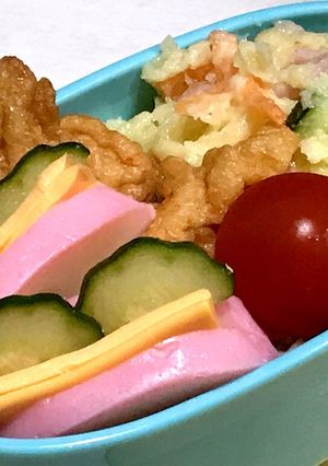 お弁当に☆かまぼこのチーズきゅうりサンド-レシピのメイン写真