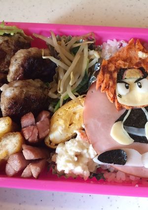 パワプロ火野 キャラ弁-レシピのメイン写真