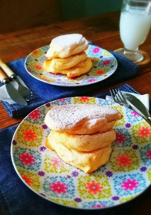 簡単シンプルふわふわパンケーキ-レシピのメイン写真