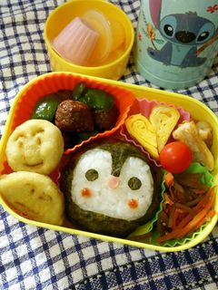 簡単キャラ弁☆ペンギンさん-レシピのメイン写真