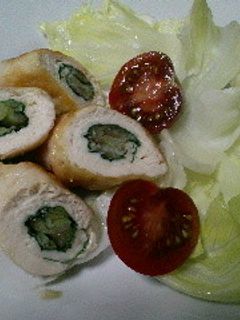 ササミの香味野菜巻き-レシピのメイン写真