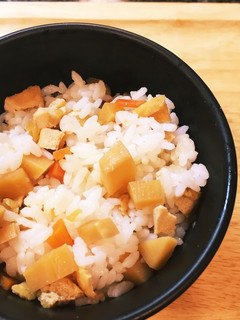 ★簡単仕込み★混ぜるだけタケノコご飯-レシピのメイン写真