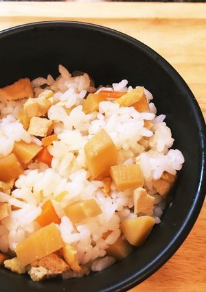 ★簡単仕込み★混ぜるだけタケノコご飯-レシピのメイン写真