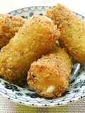 チーズinちくわのハーブフライ