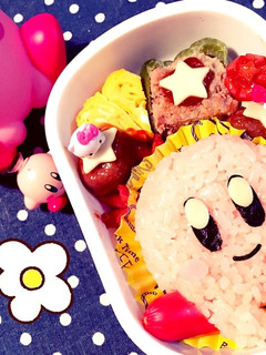 ★キャラ弁★カービィ★-レシピのメイン写真