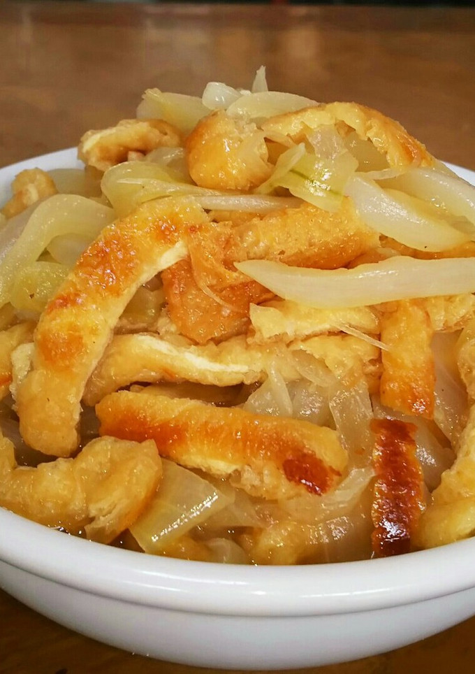 ☆簡単♪♪玉ねぎと油あげのサッと煮☆-レシピのメイン写真