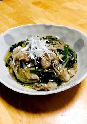 ニラともやしの塩あんかけ焼そば-レシピのメイン写真