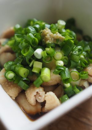 鶏皮で簡単おつまみ！皮ぽん☆-レシピのメイン写真