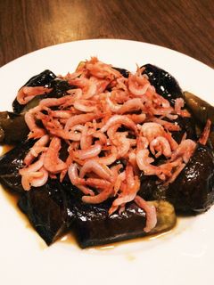 ナスと桜エビの煮物-レシピのメイン写真