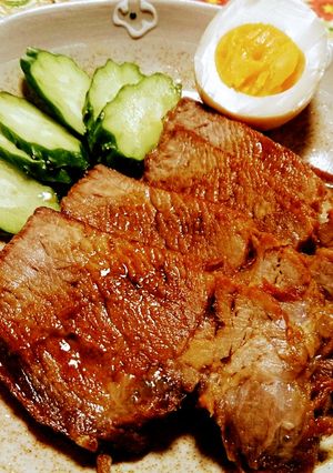 ☆初心者も本格的☆フライパンで叉焼煮豚-レシピのメイン写真