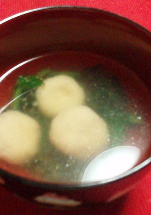 鯛白玉お澄まし-レシピのメイン写真