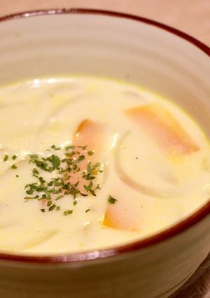 豆乳コンソメスープ-レシピのメイン写真