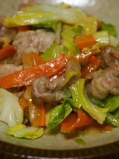 豚肉と春キャベツのネギ塩炒め-レシピのメイン写真