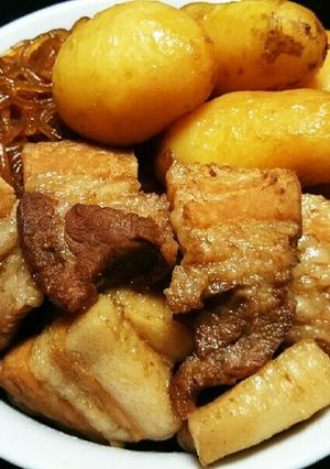 作りおきにも！新メークインと豚バラ煮-レシピのメイン写真