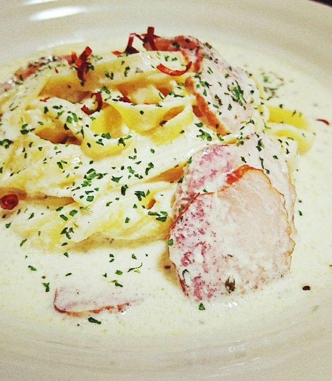 さっぱり濃厚！バジルレモンクリームパスタ-レシピのメイン写真