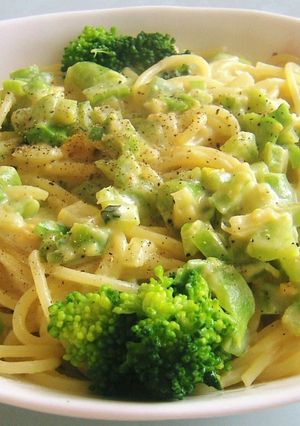 残りもの de コーンクリームパスタ☆-レシピのメイン写真