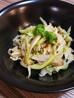 簡単♪ゴボウとセロリの旨塩炒め-レシピのメイン写真
