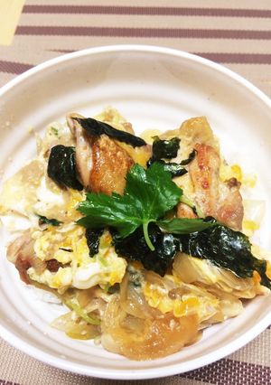 べちゃべちゃしない！コク旨親子丼-レシピのメイン写真
