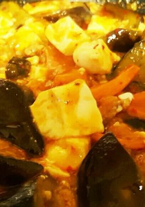 茄子と豆腐が麻婆で出会った-レシピのメイン写真