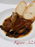 豚肉のスペアリブ、バルサミコ酢煮☆圧力鍋