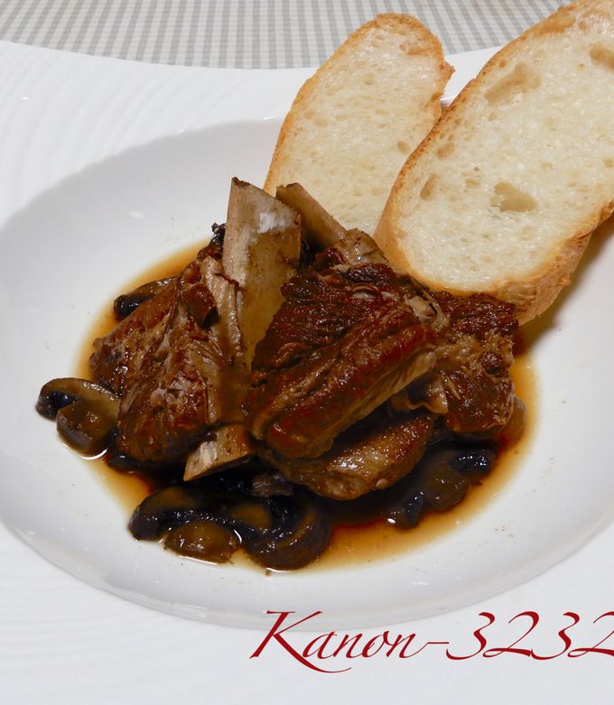 豚肉のスペアリブ、バルサミコ酢煮☆圧力鍋-レシピのメイン写真
