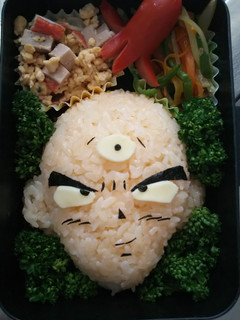 旦那⭐キャラ弁 天津飯-レシピのメイン写真