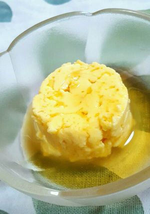 ちょこっと贅沢に　お手軽プリン♡-レシピのメイン写真