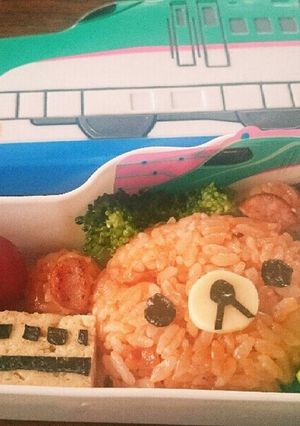リラックマ キャラ弁-レシピのメイン写真