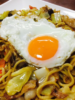 簡単!たじみそ焼きそば-レシピのメイン写真