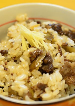 生姜香る牛肉と牛蒡のまぜご飯-レシピのメイン写真
