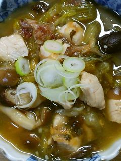 簡単*鶏ささみチンゲン菜の和風にんにく煮-レシピのメイン写真