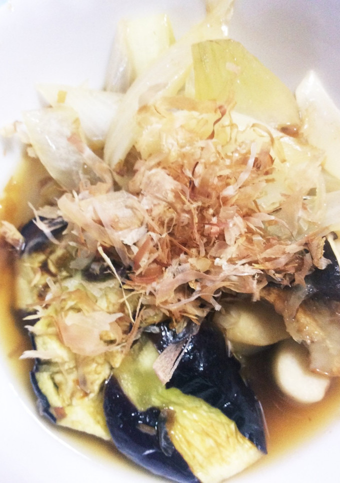 ナスと玉ねぎの煮浸し-レシピのメイン写真