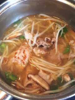 味噌ラーメン風！簡単！もやしスープ☾-レシピのメイン写真
