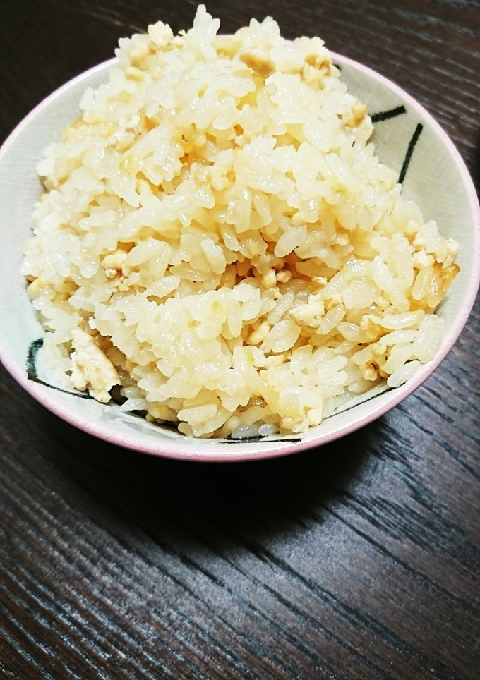 生姜たっぷり鶏そぼろのおこわ-レシピのメイン写真