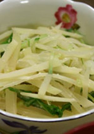 スパゲティソースでじゃがいもの明太サラダ-レシピのメイン写真