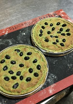 よもぎのタルト仕上げ-レシピのメイン写真