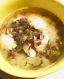 鰤の白子とみょうがのお味噌汁★