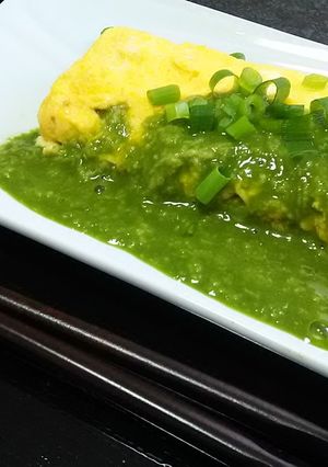 抹茶とろろかけだし巻き玉子-レシピのメイン写真