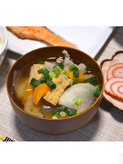 わが家の美味しい簡単☆具沢山とん汁-レシピのメイン写真
