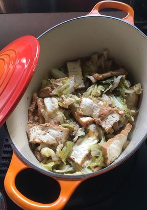 栄養価とボリュームを追求したキャベツ煮-レシピのメイン写真